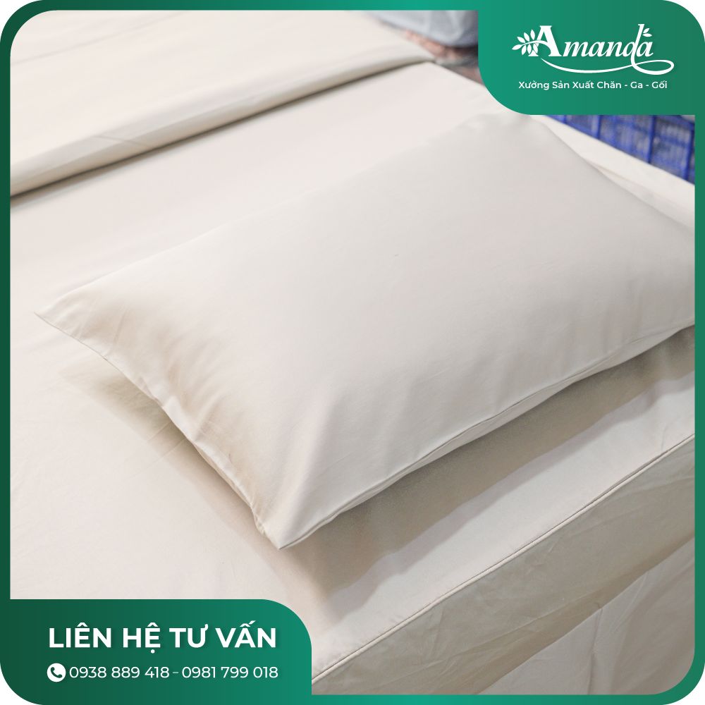 Bộ Chăn Ga Lụa Satin Cao Cấp Dành Cho Spa 