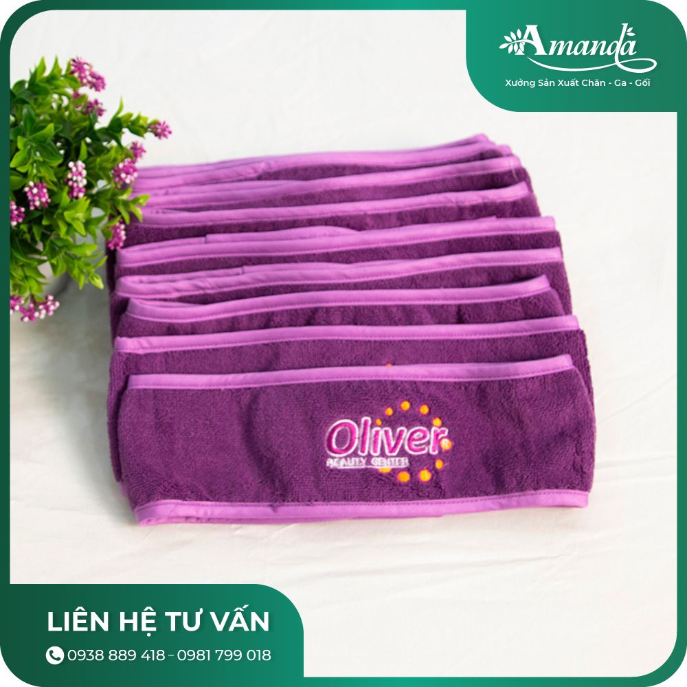 Khăn quấn tóc, khăn gội chất liệu Cotton 