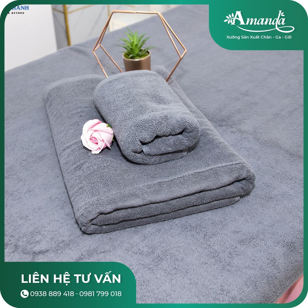 Khăn trải giường chất liệu cotton 