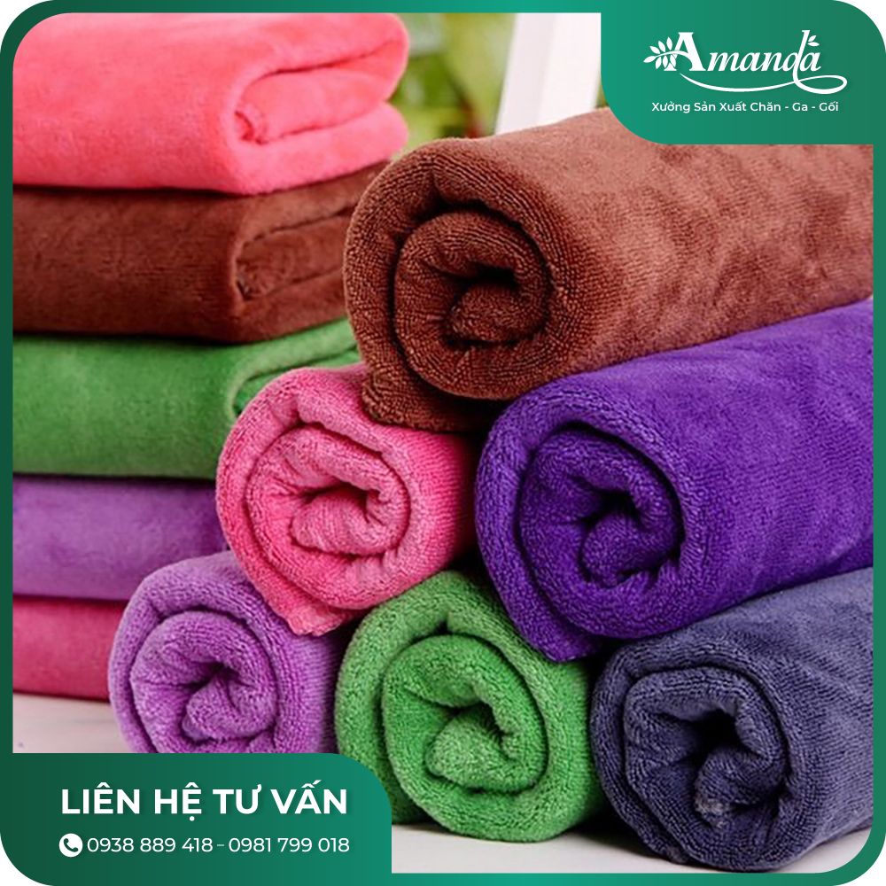 Khăn trải giường Spa chất liệu Microfiber