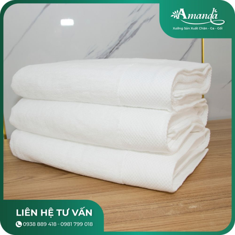 Khăn Tay Khách Sạn Loại A)