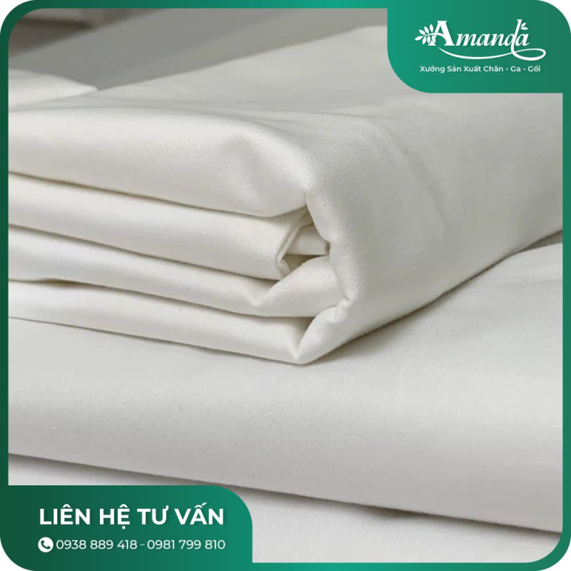 Chăn ga gối khách sạn Cotton T300)