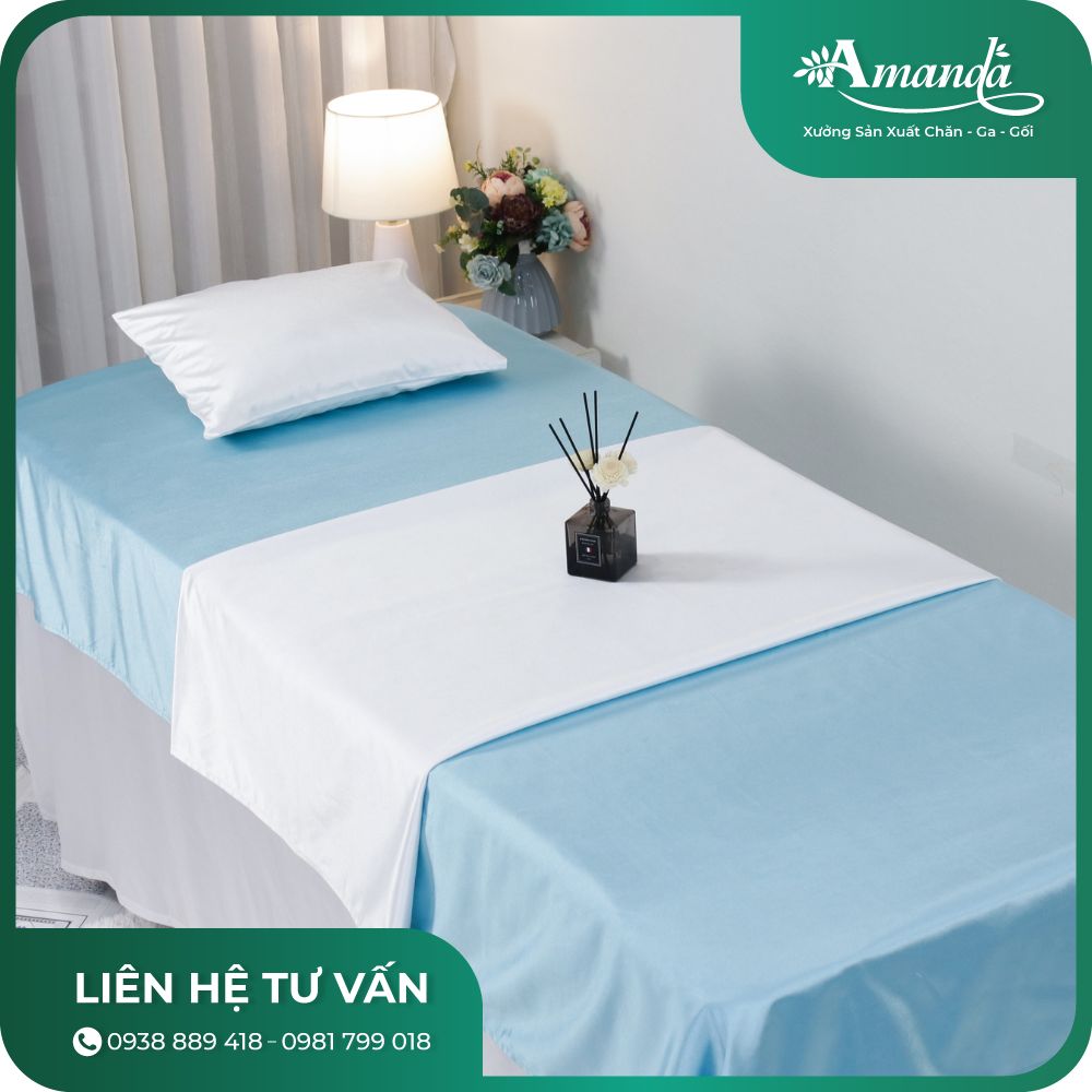 Ga Phủ Giường Vải Gấm Cao Cấp