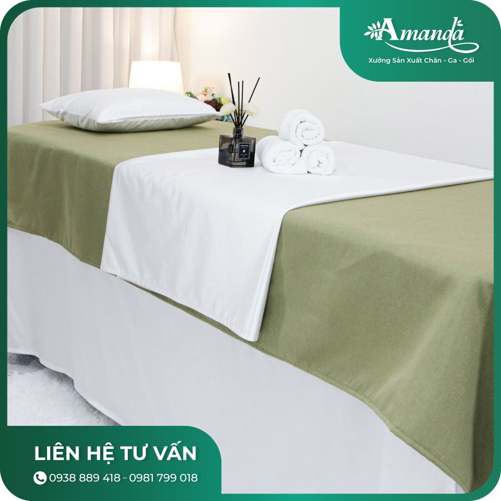 Ga Phủ Giường Vải Gấm Cao Cấp