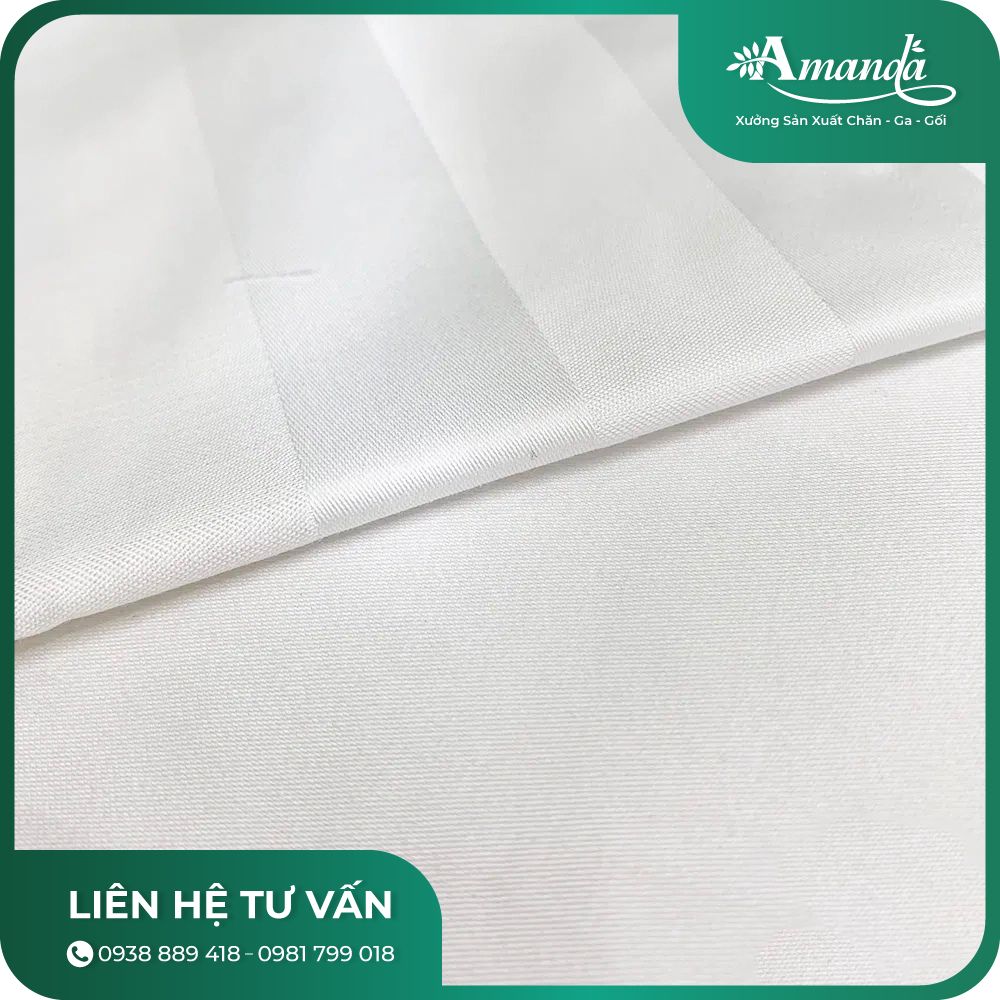 Bộ Ga Bọc Nệm CVC T260 Trắng
